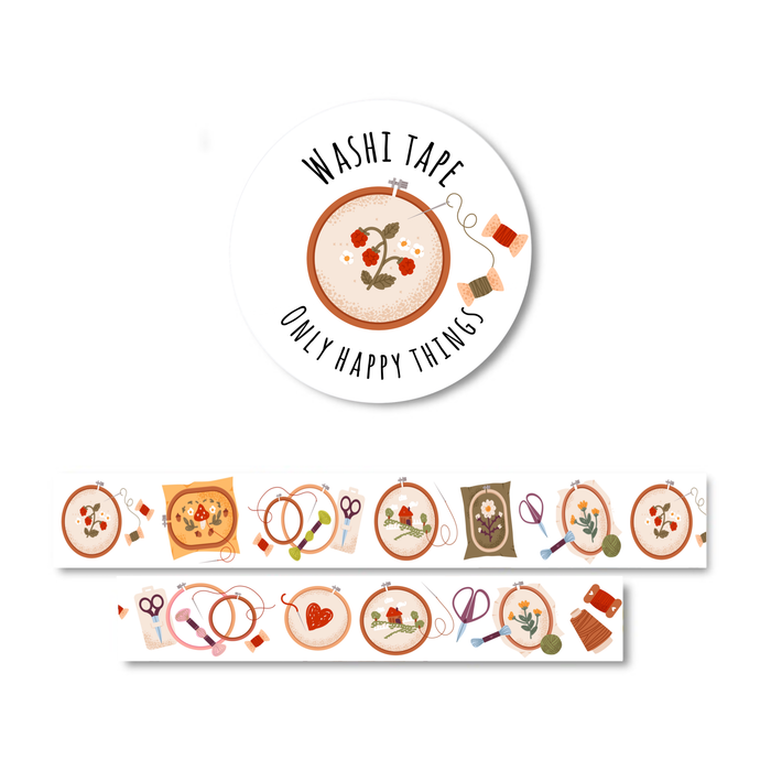 Embroidery Washi Tape