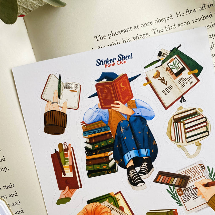 Book Club Sticker Sheet
