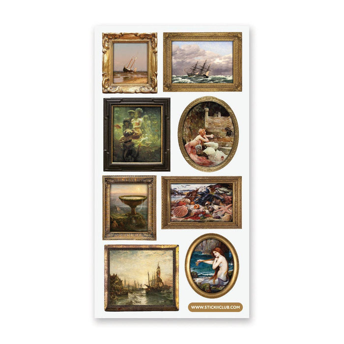 Gallery by the Sea Sticker Sheet