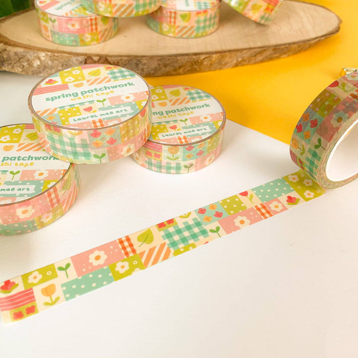 Spring Patchwork - Washi Tape