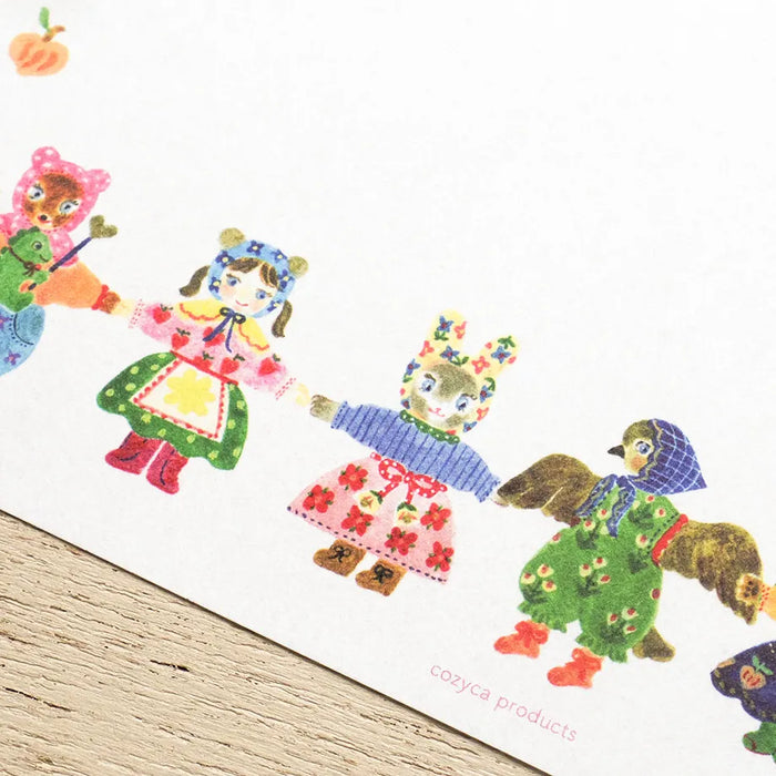 Aiko Fukawa Letter Set - Holding Paws