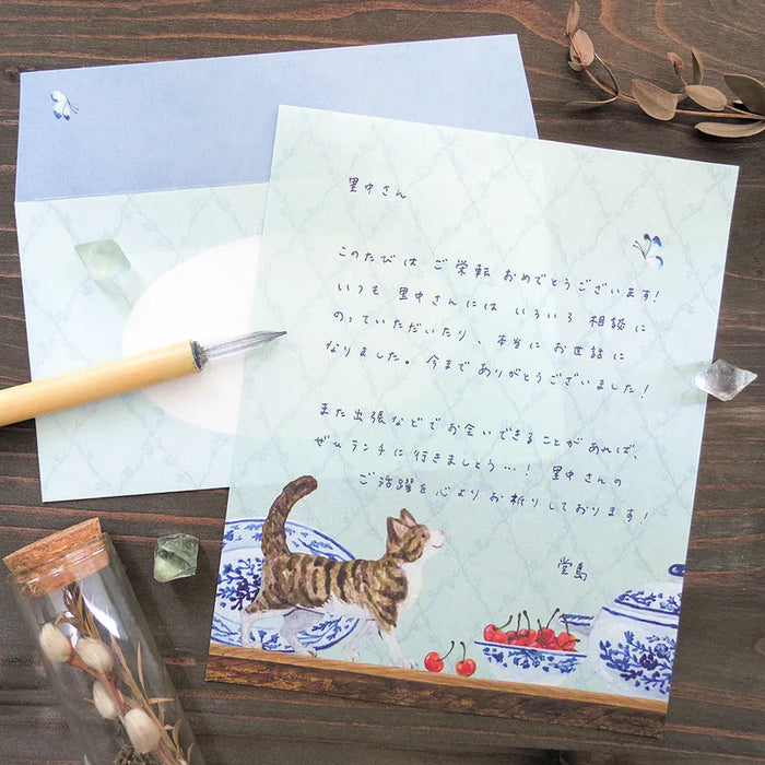 Midori Asano Letter Set - Kitten's Life