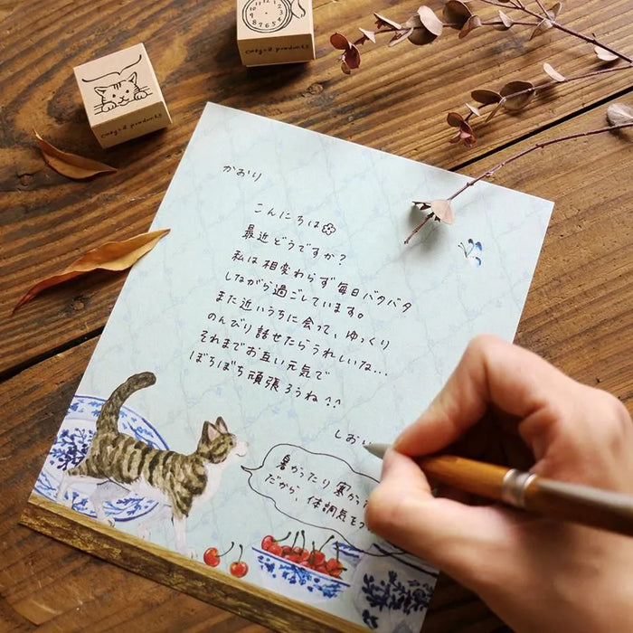 Midori Asano Letter Set - Kitten's Life