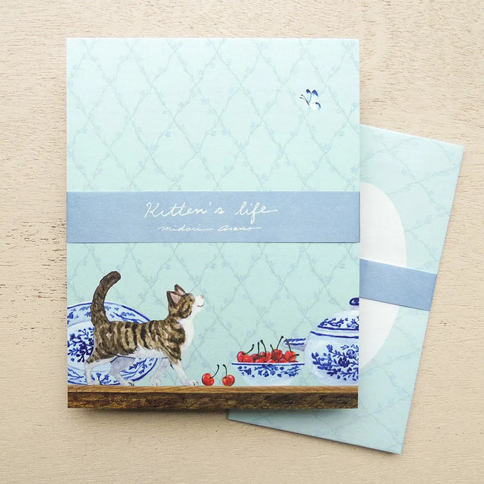 Midori Asano Letter Set - Kitten's Life