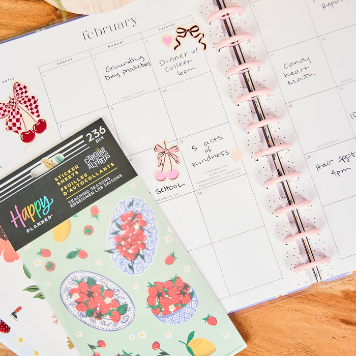 The Happy Planner 'Teaching Seasons' Stickers - 10 Sheets
