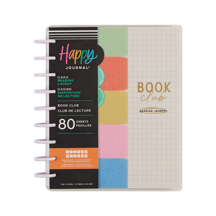 The Happy Planner 'Book Club' CLASSIC Reading Journal