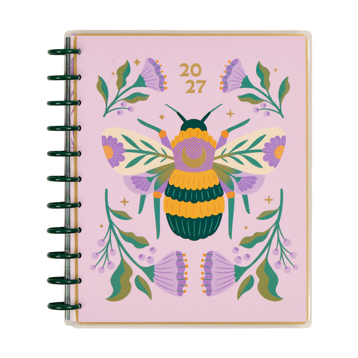 The Happy Planner 2027 'Hive & Bloom' BIG 12-Month Planner - Horizontal Layout