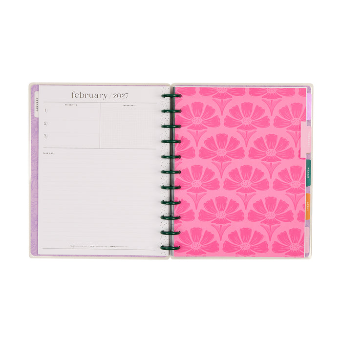 The Happy Planner 2027 'Hive & Bloom' BIG 12-Month Planner - Horizontal Layout