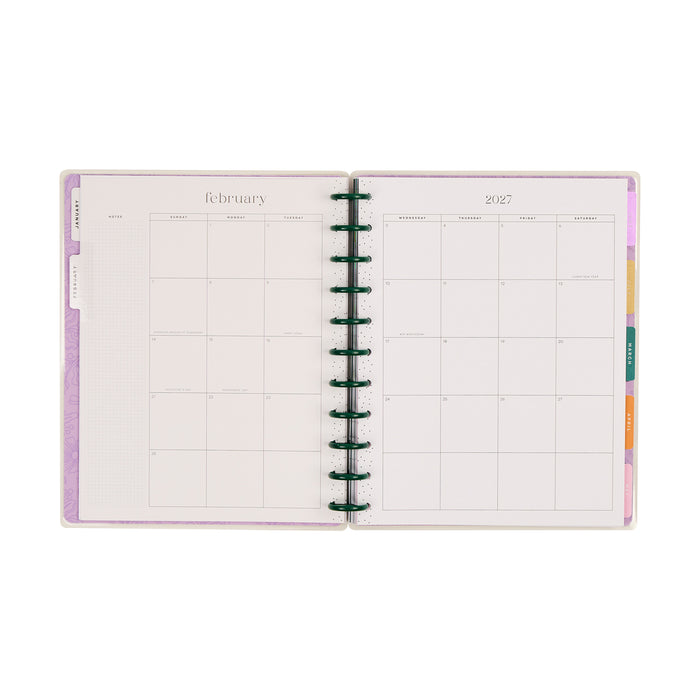 The Happy Planner 2027 'Hive & Bloom' BIG 12-Month Planner - Horizontal Layout