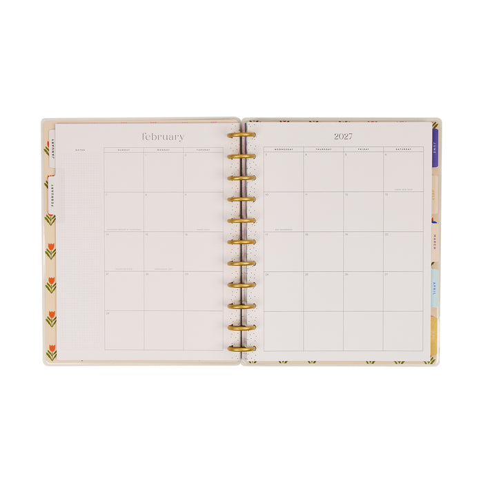 The Happy Planner 2027 'Little Garden' BIG 12-Month Planner - Vertical Layout