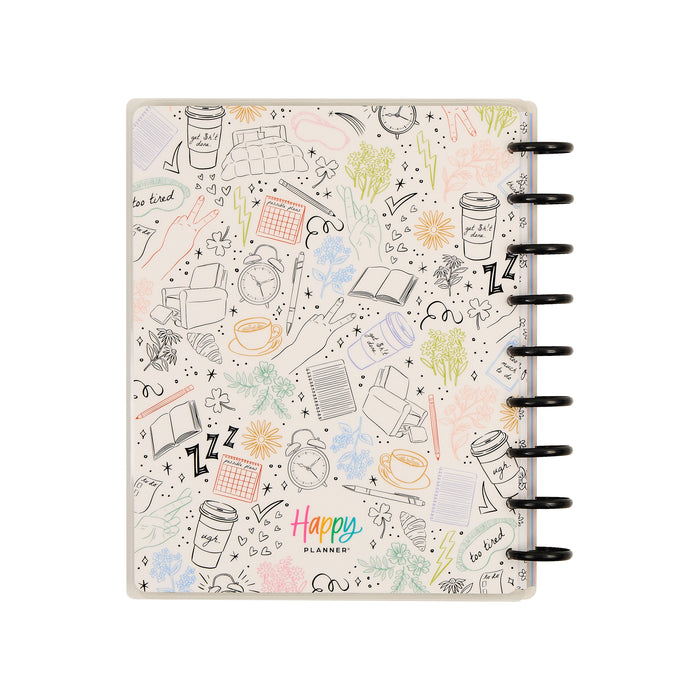 The Happy Planner 2027 'Pajama Plans' CLASSIC 12-Month Planner - Horizontal Layout