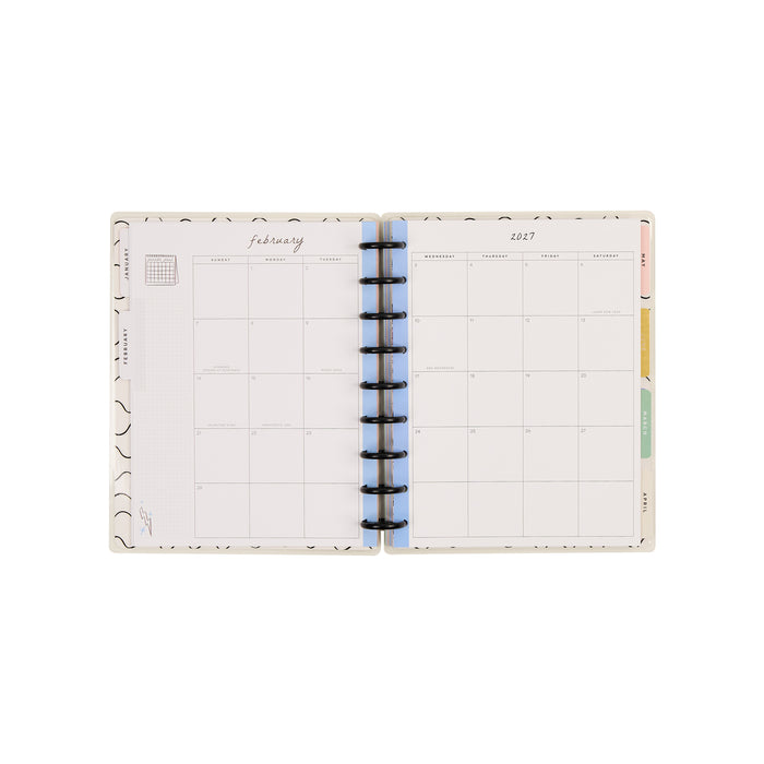 The Happy Planner 2027 'Pajama Plans' CLASSIC 12-Month Planner - Horizontal Layout