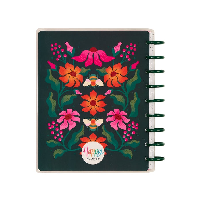 The Happy Planner 2027 'Hive & Bloom' CLASSIC 12-Month Planner - Vertical Layout