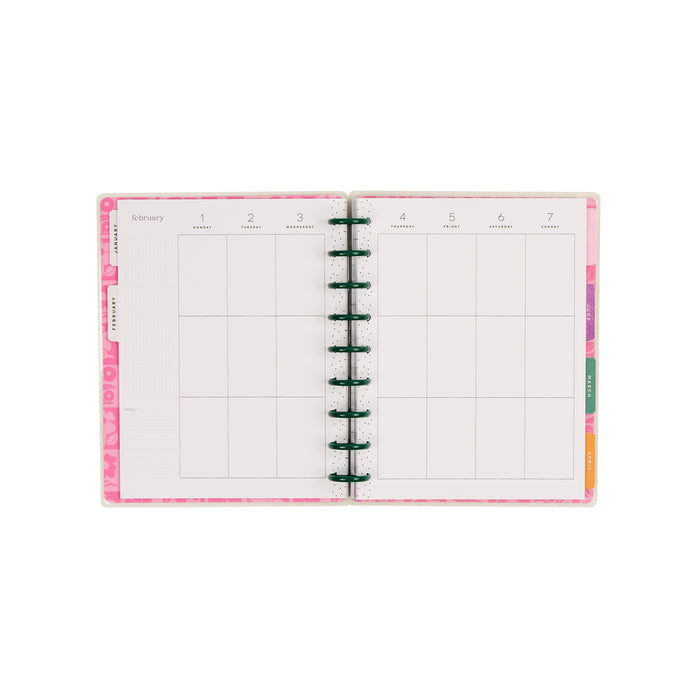 The Happy Planner 2027 'Hive & Bloom' CLASSIC 12-Month Planner - Vertical Layout