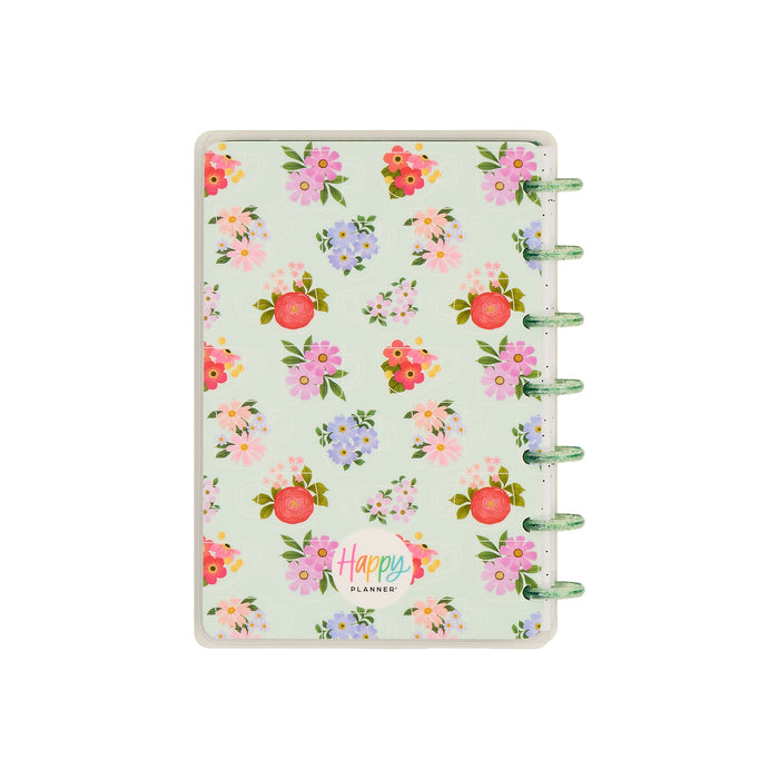 The Happy Planner 2027 'Petal Press' MINI 12-Month Planner - Horizontal Layout