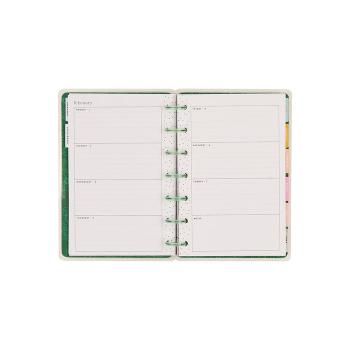The Happy Planner 2027 'Petal Press' MINI 12-Month Planner - Horizontal Layout
