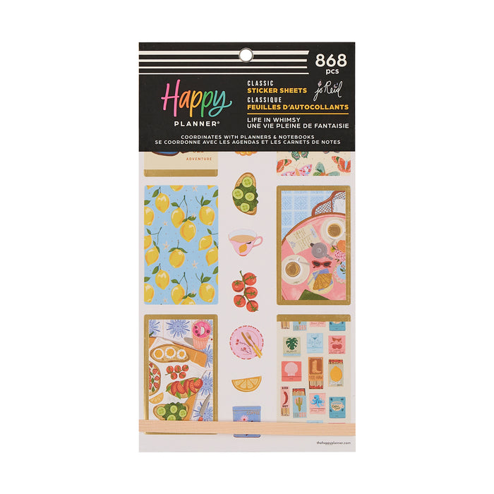 The Happy Planner Value Pack Stickers - Life in Whimsy - 30 Sheets