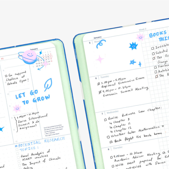 Cat Paradise 2026 Planner