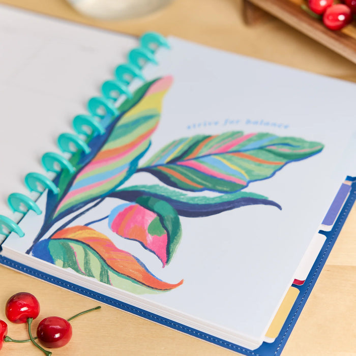 The Happy Planner 'Sunshine Splash' BIG 12-Month Undated Planner - Dashboard Layout