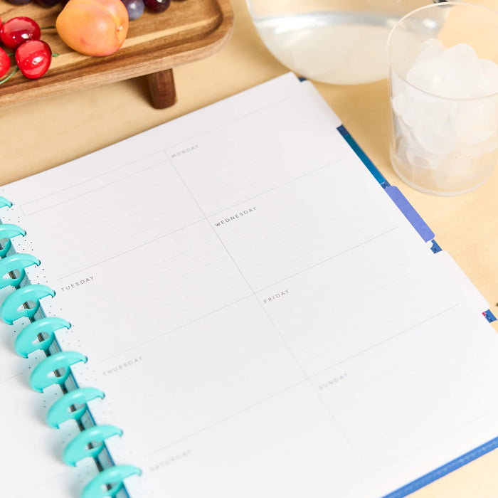 The Happy Planner 'Sunshine Splash' BIG 12-Month Undated Planner - Dashboard Layout