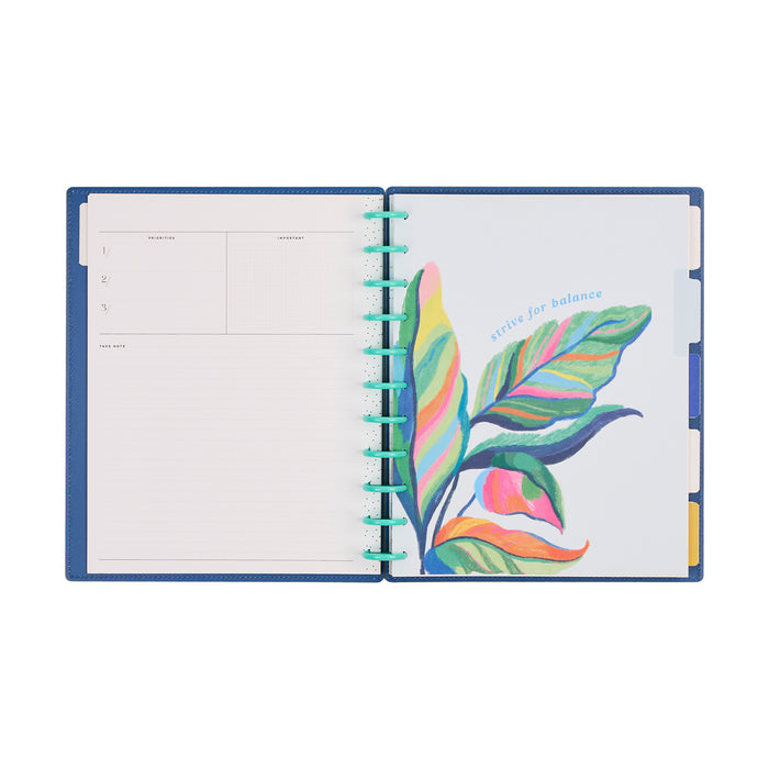 The Happy Planner 'Sunshine Splash' BIG 12-Month Undated Planner - Dashboard Layout