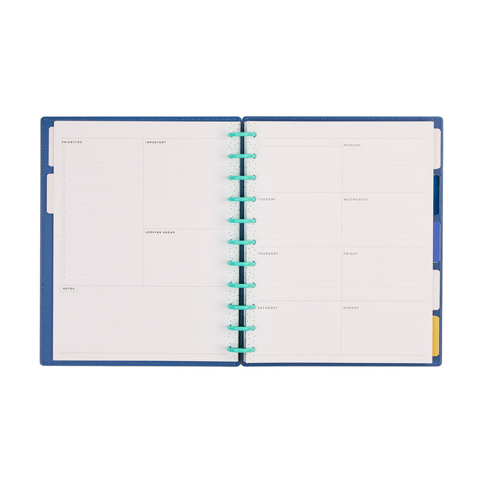 The Happy Planner 'Sunshine Splash' BIG 12-Month Undated Planner - Dashboard Layout