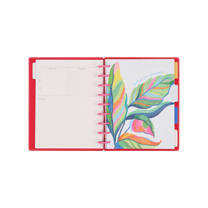 The Happy Planner 'Sunshine Splash' CLASSIC 12-Month Undated Planner - Dashboard Layout
