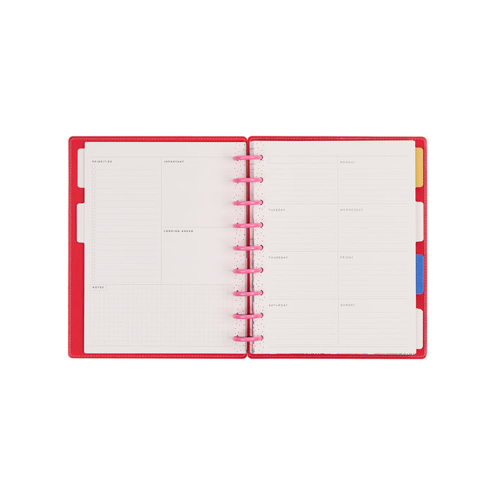 The Happy Planner 'Sunshine Splash' CLASSIC 12-Month Undated Planner - Dashboard Layout