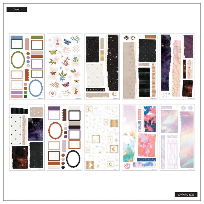 The Happy Planner Value Pack Stickers - Borderline Style - 30 Sheets