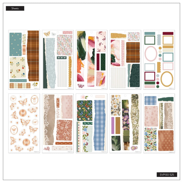 The Happy Planner Value Pack Stickers - Borderline Style - 30 Sheets