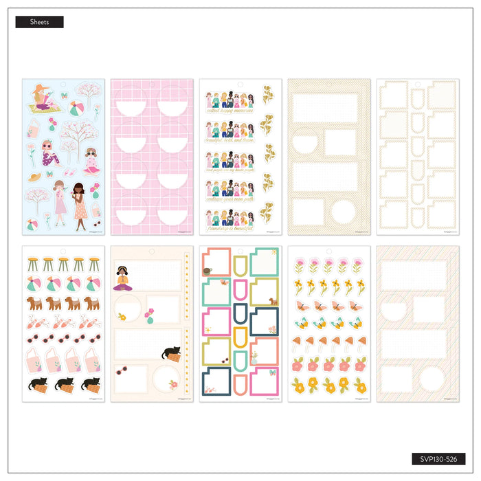 The Happy Planner Value Pack Stickers - Squad Girl Society - 30 Sheets