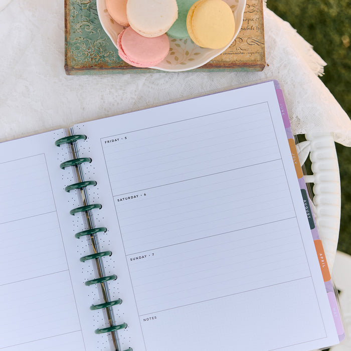 The Happy Planner 2027 'Hive & Bloom' BIG 12-Month Planner - Horizontal Layout