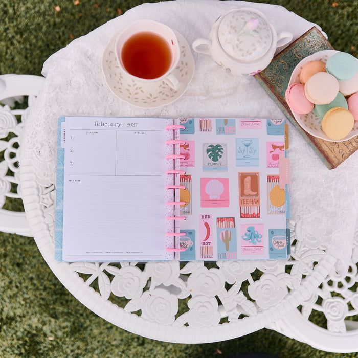 The Happy Planner 2027 'Life in Whimsy' CLASSIC 12-Month Planner - Vertical Lined Layout