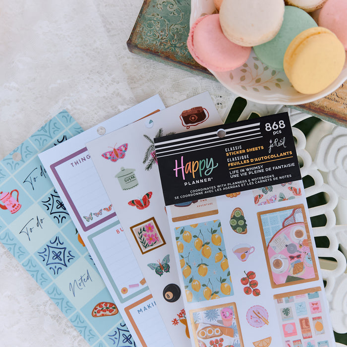 The Happy Planner Value Pack Stickers - Life in Whimsy - 30 Sheets