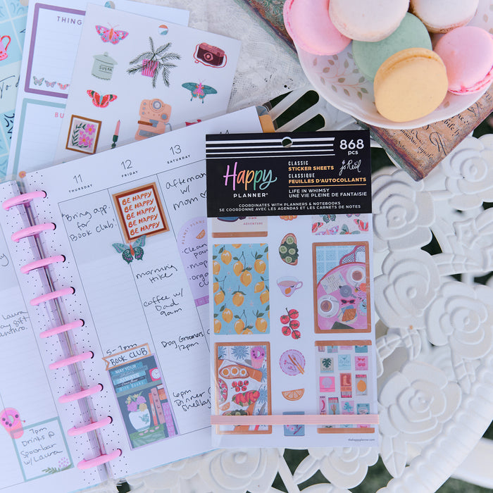 The Happy Planner Value Pack Stickers - Life in Whimsy - 30 Sheets