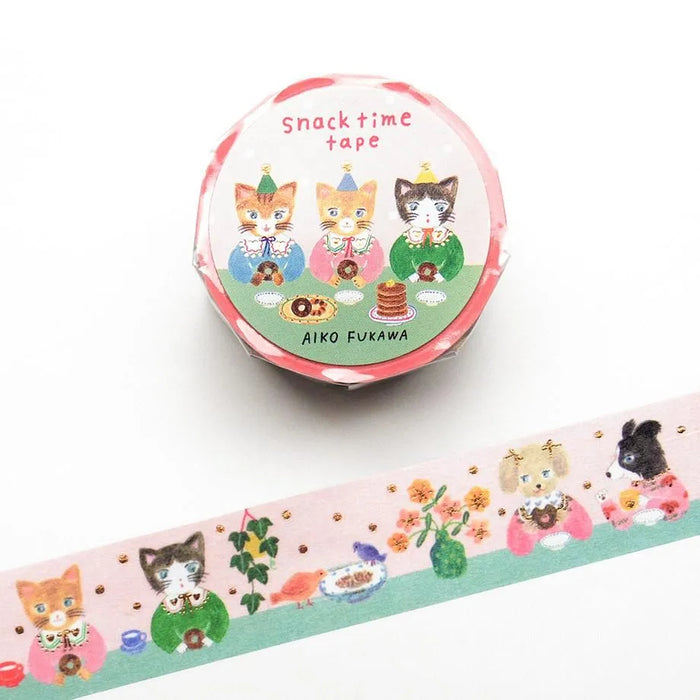 Aiko Fukawa Foil-Stamped Washi Tape - Snack Time