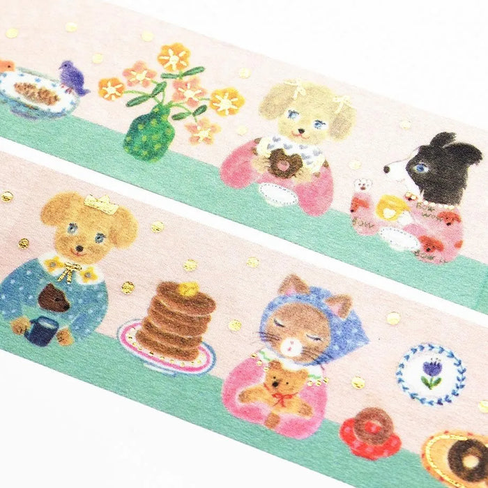Aiko Fukawa Foil-Stamped Washi Tape - Snack Time