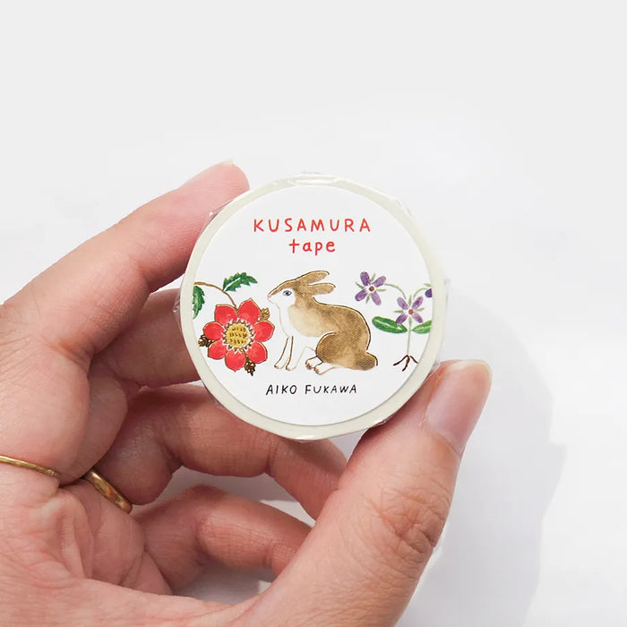 Aiko Fukawa Foil-Stamped Washi Tape - Kusamura
