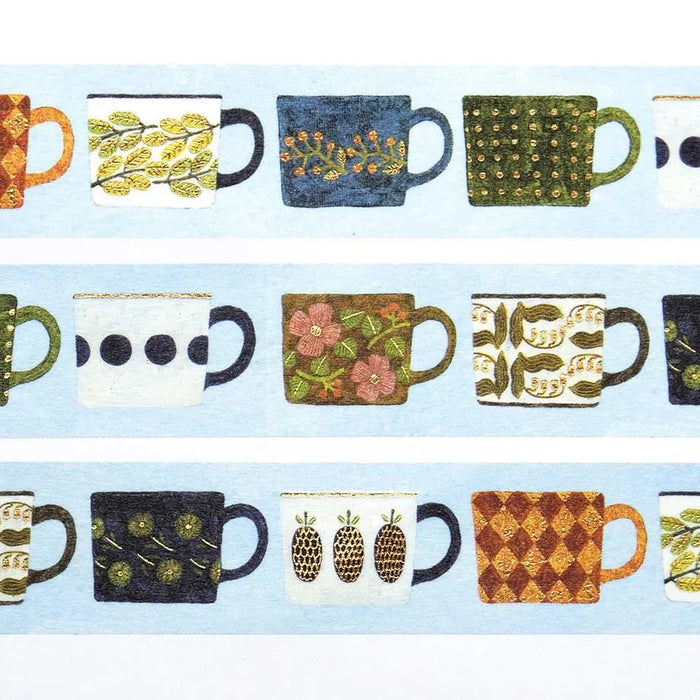 Midori Asano Foil-Stamped Washi Tape - My Favourite Mugs