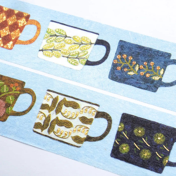 Midori Asano Foil-Stamped Washi Tape - My Favourite Mugs