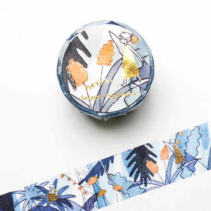 Sayuri Fujimaki Foil-Stamped Washi Tape - Nettai