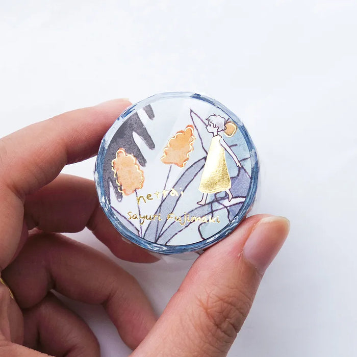 Sayuri Fujimaki Foil-Stamped Washi Tape - Nettai