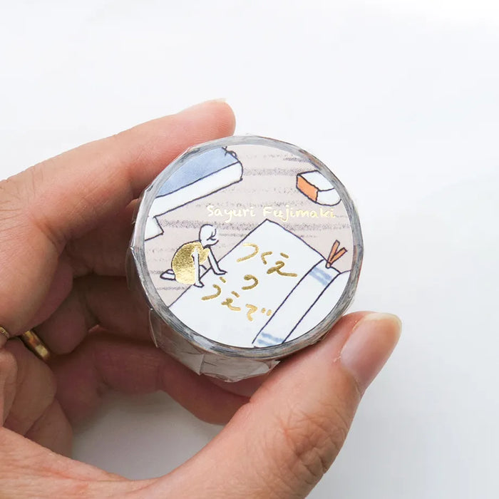 Sayuri Fujimaki Foil-Stamped Washi Tape - On the Desk