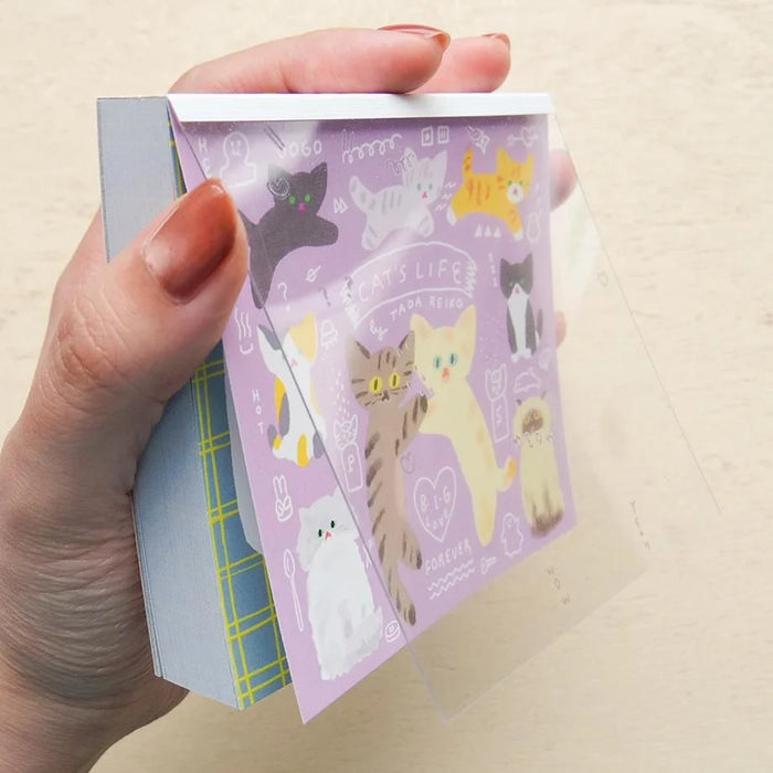 Tada Reiko Memo Pad - Cat's Life