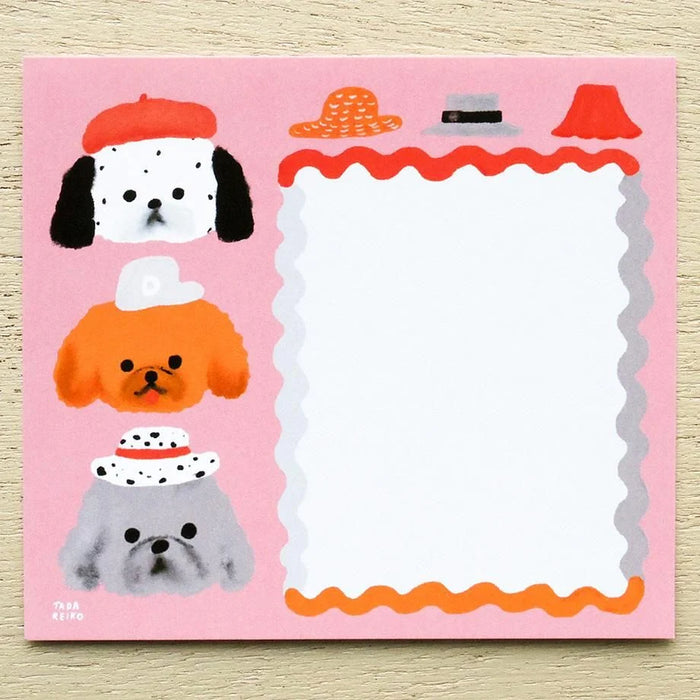 Tada Reiko Memo Pad - Dog Year