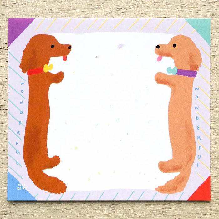 Tada Reiko Memo Pad - Dog Year