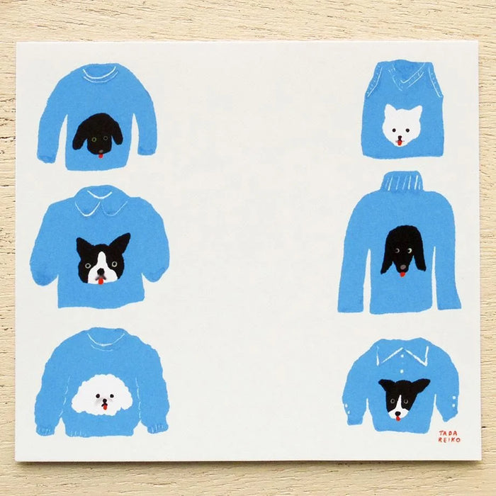 Tada Reiko Memo Pad - Dog Year