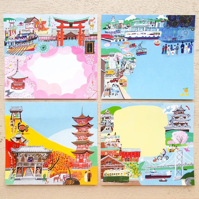 Ai Okino Memo Pad - Hiroshima & Miyajima