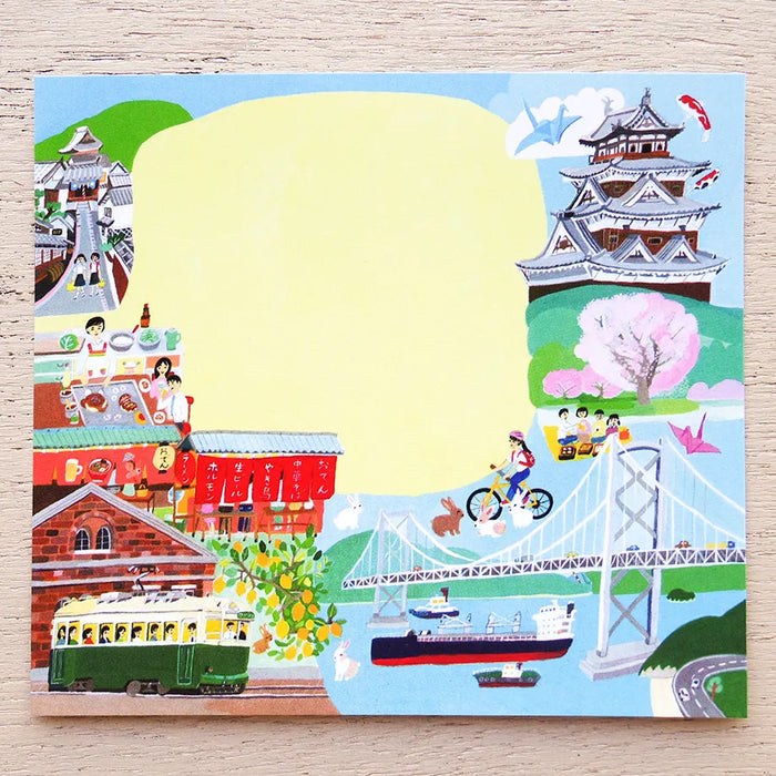 Ai Okino Memo Pad - Hiroshima & Miyajima