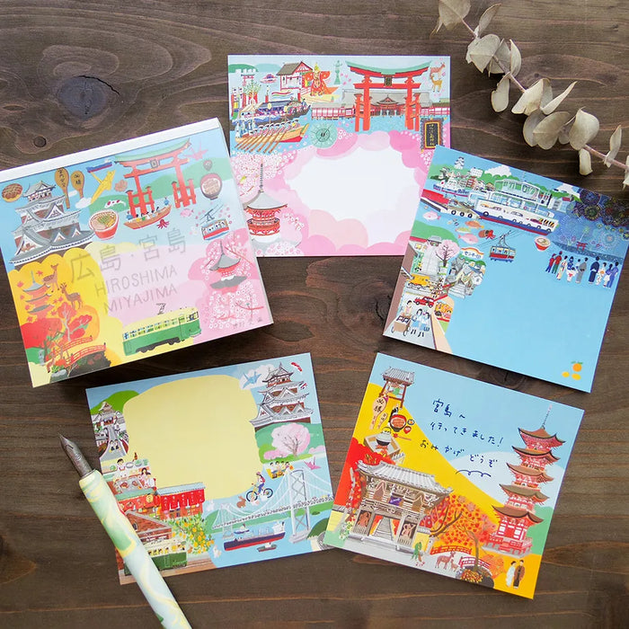 Ai Okino Memo Pad - Hiroshima & Miyajima